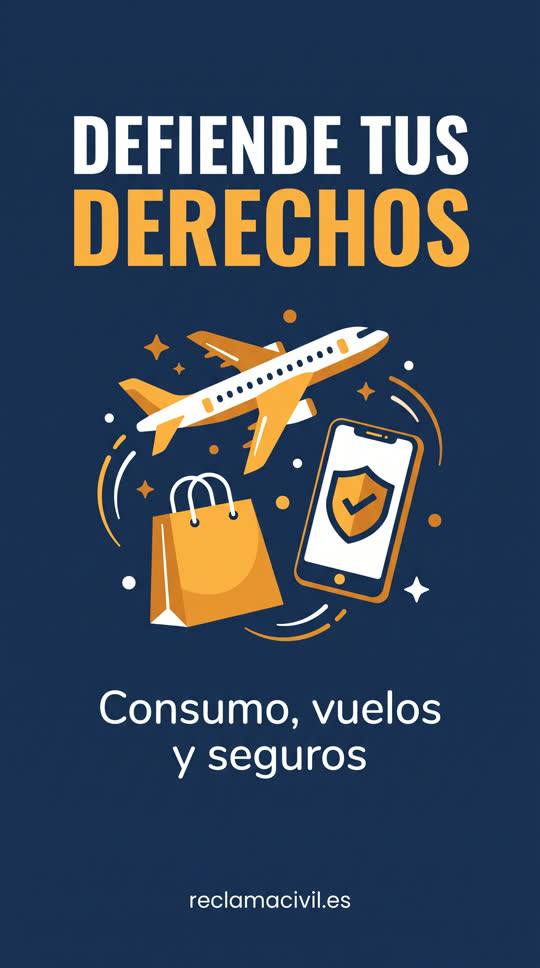 Defiende tus derechos: consumo, vuelos y seguros