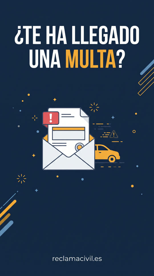 ¿Te ha llegado una multa?